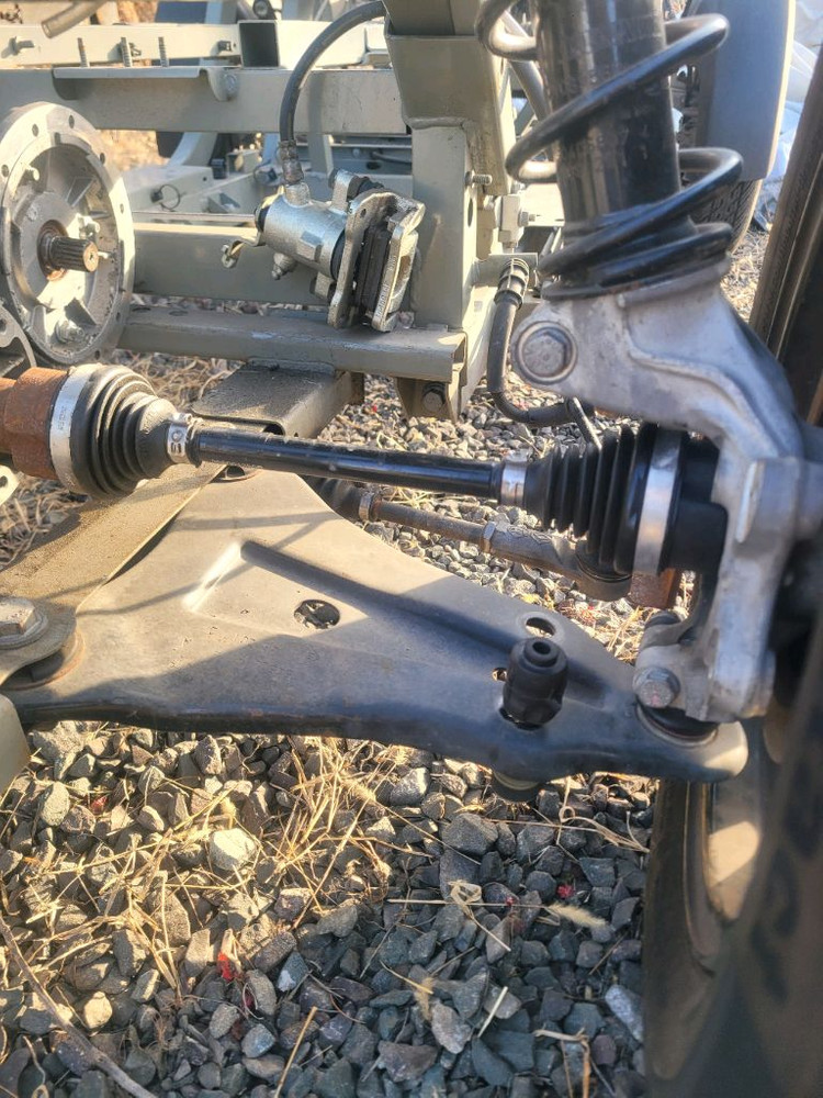 버기카 제작용 차대 미션(트위지) 이미지