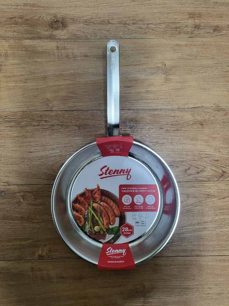 스테니 스테인리스 프라이팬 28cm--1