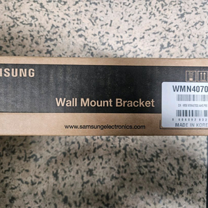 삼성 tv 벽걸이 마운트 거치대 브라켓 WMN4070SG 새상품 팔아요 이미지