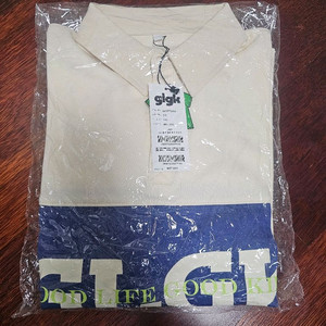 glgk 블럭 럭비 티셔츠 140 새상품