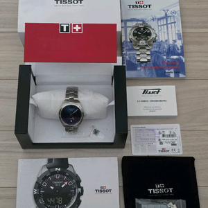 티쏘 (TISSOT) PR100 청판 쿼츠시계 (풀박스 새제품급) 이미지