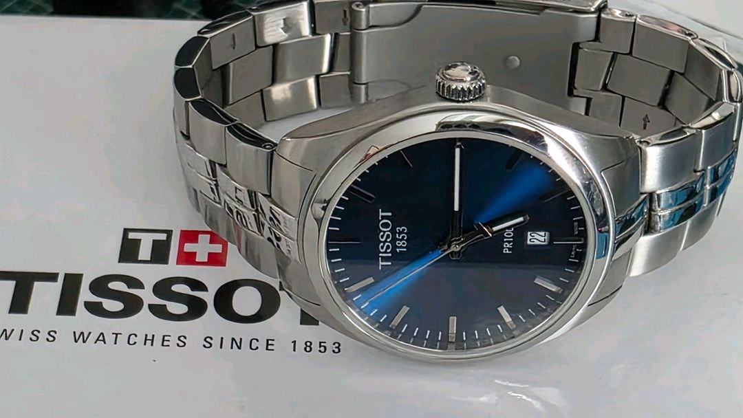 티쏘 (TISSOT) PR100 청판 쿼츠시계 (풀박스 새제품급) 이미지