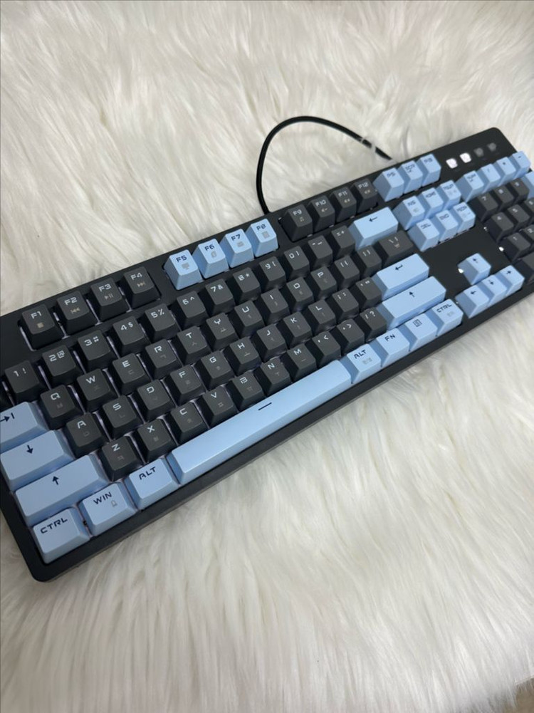 마이크로닉스 최신 W101P 광축 클릭 기계식키보드--2