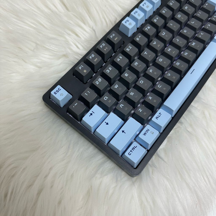 마이크로닉스 최신 W101P 광축 클릭 기계식키보드--3