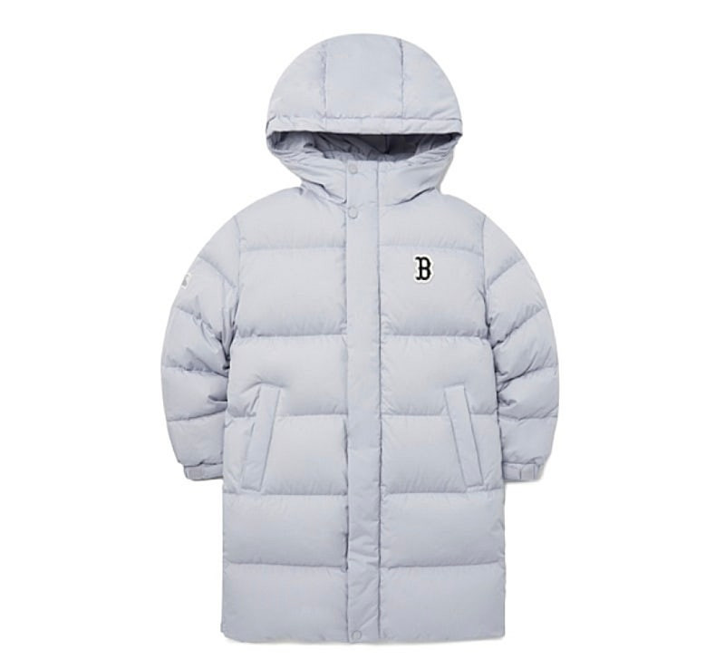 오늘발송! 새제품 MLB 키즈 구스 롱패딩 남아여아 공용 롱패딩 110, 120, 130, 145, 155 .--7