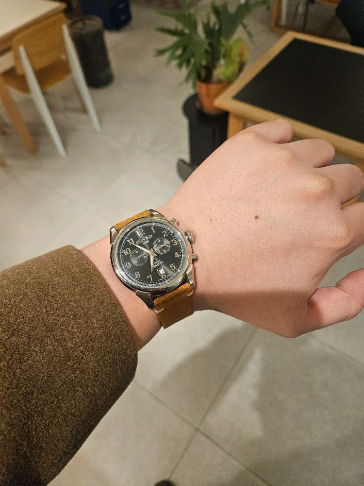 로머 크로노그래프 스위스 명품 시계--6