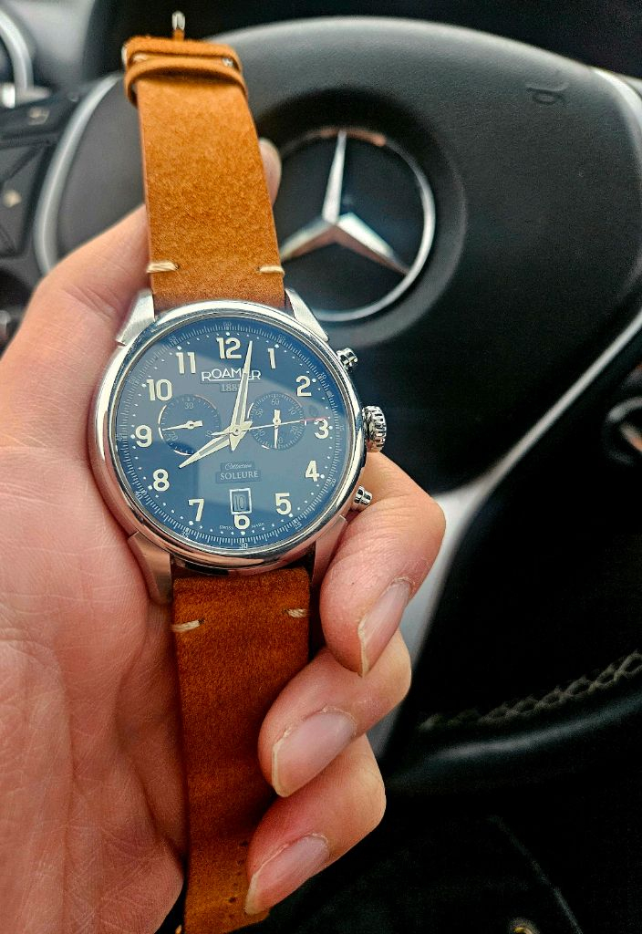 로머 크로노그래프 스위스 명품 시계--9