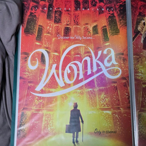 웡카 돌비포스터 + A3포스터