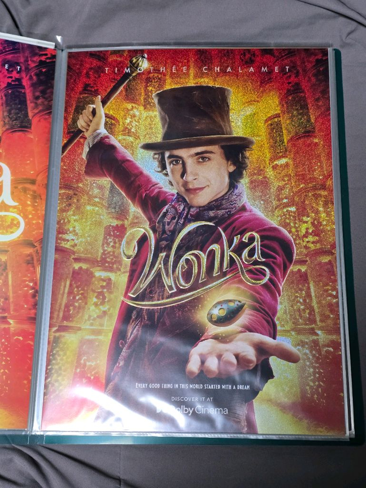 웡카 돌비포스터 + A3포스터--1