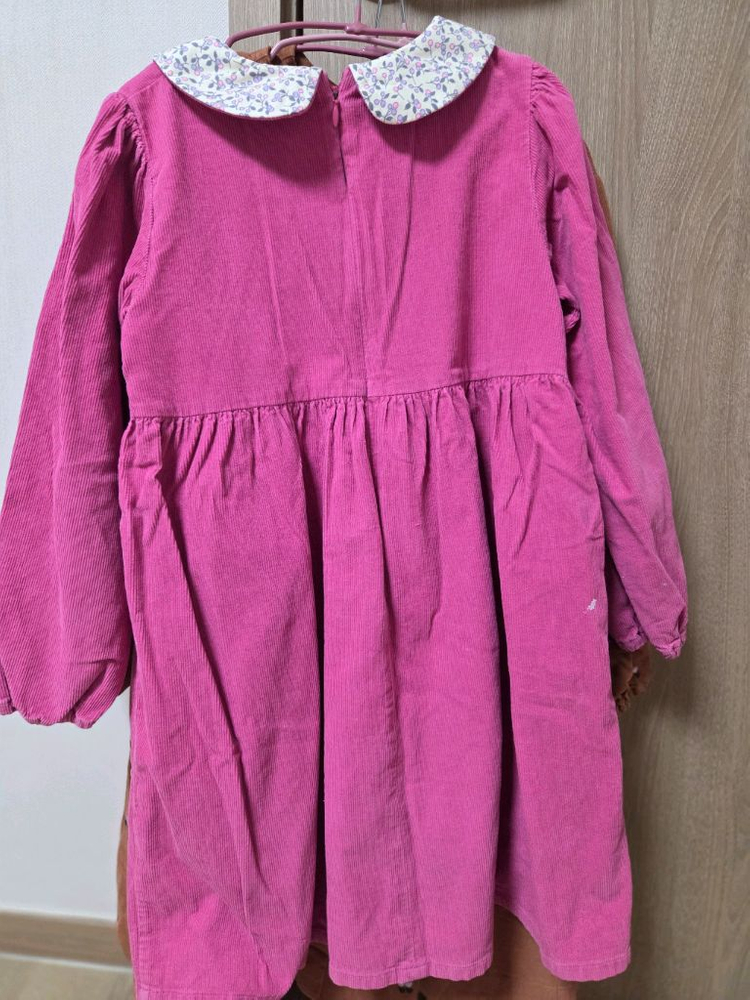 블루독 키즈 코듀로이 원피스 130 쌍둥이가능--4