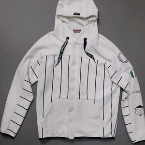 [L] 카파 로고 프린팅 기모 집업 후드 자켓