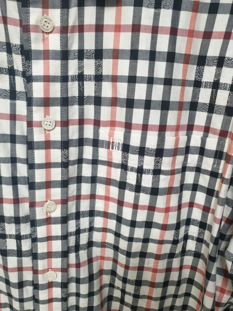 (미사용) 닥스 긴팔 체크 셔츠--3