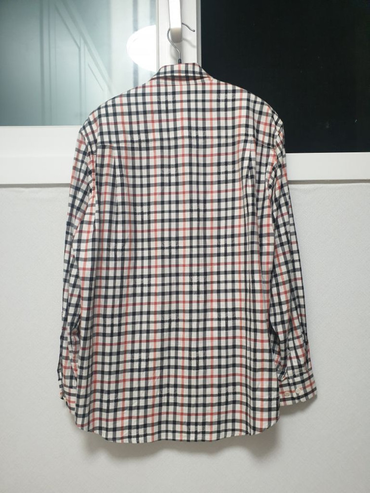 (미사용) 닥스 긴팔 체크 셔츠--5