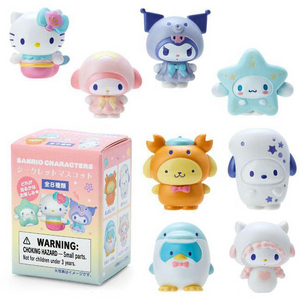 [새상품] 산리오 머메이드 시크릿 마스코트 키티 포차코 쿠로미 턱시도샘 스윗피아노