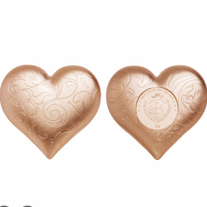 99.9% 순은 니우에 하트모양 은화 1온즈(31.1g)