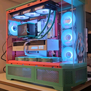 9800x3d/x870 btf/rtx5080 어마 하츠네 미쿠 에디션