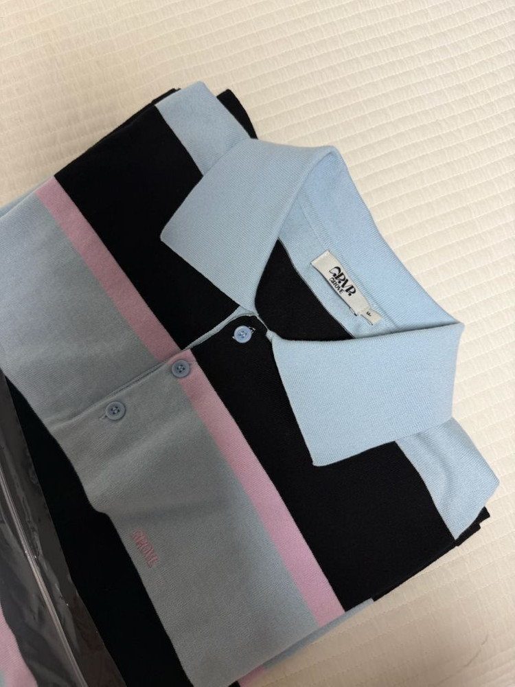 grove store 그로브스토어 26ss Gwen collar knit -light blue 이미지