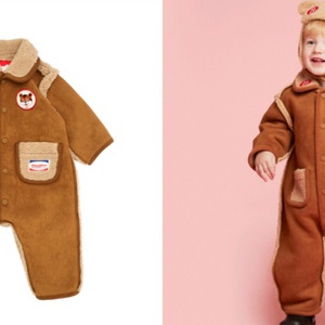 베베드피노 무스탕오버롤 90 + 모자