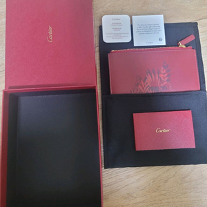 정품 까르띠에 카드지갑 판매합니다. 이미지