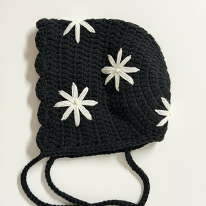 마즈쿠리 꽃 자수 보넷 S