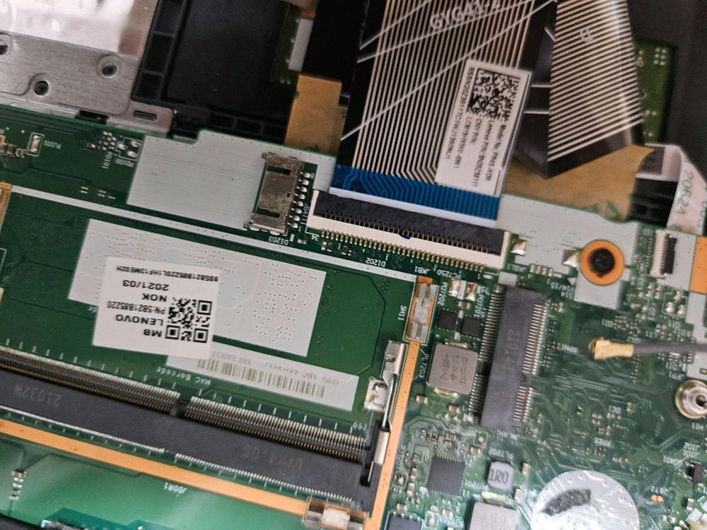 레노버 Slim 3-14ALC6. 타입 82KT. 상판, 키보드, 케이스--5