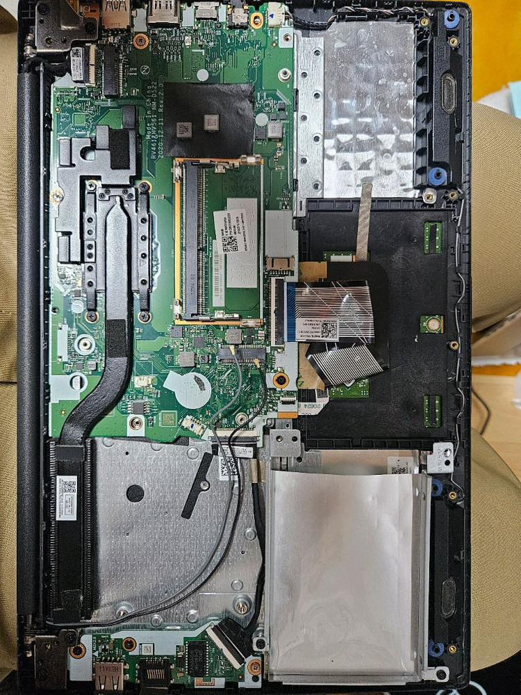 레노버 Slim 3-14ALC6. 타입 82KT. 상판, 키보드, 케이스--8