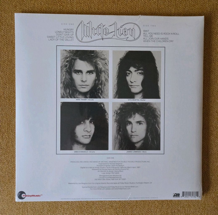 WHITE LION PRIDE LP 펍니다 이미지