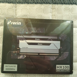 BIWIN DDR5 48GB(24x2) HX100 블랙 6000MHz cl28 램 택포 63만
