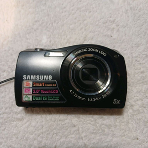 삼성 VLUU ST6500 스마트 터치 3.0 블랙 카메라