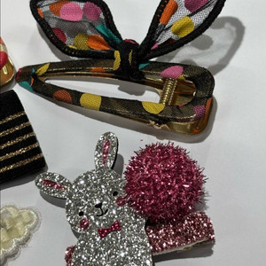 귀여운 디자인 헤어핀 7개