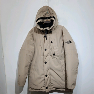 (100) 노스페이스 800 패딩점퍼 베이지 거위털 구스다운 자켓
