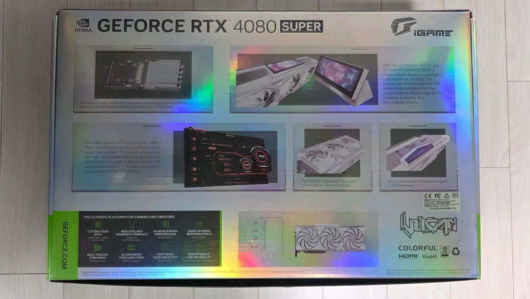 COLORFUL RTX 4080 SUPER 불칸--1