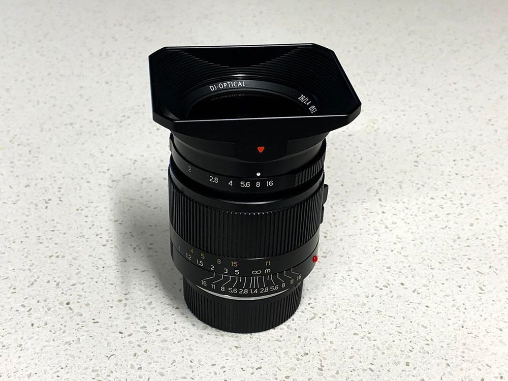 7장인 7Artisans 28mm F1.4 라이카 M마운트 렌즈 이미지
