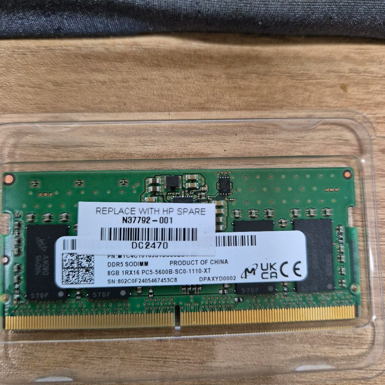 DDR5 8GB 5600MHz 노트북 램--2