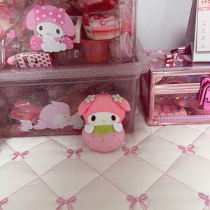 마이멜로디 딸기 인형 키링 이미지