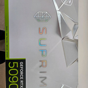 MSI RTX 5090 슈프림 SOC하이퍼프로저