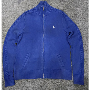 폴로 랄프로렌 스포츠 빈티지 니트 집업 가디건 L 이미지