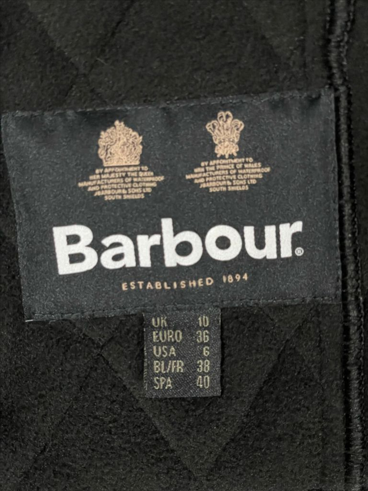 바버 인터네셔널 퀄팅 자켓 블랙 UK10(새 상품급)--4