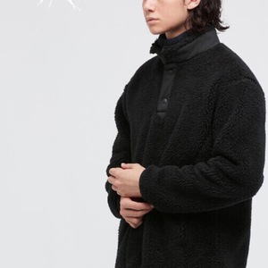 유니클로&화이트마운티니어링 보아프리스 풀오버 스웻셔츠 아노락XL 105 맨투맨 후리스 엔지니어드가먼츠 콜라보 블랙