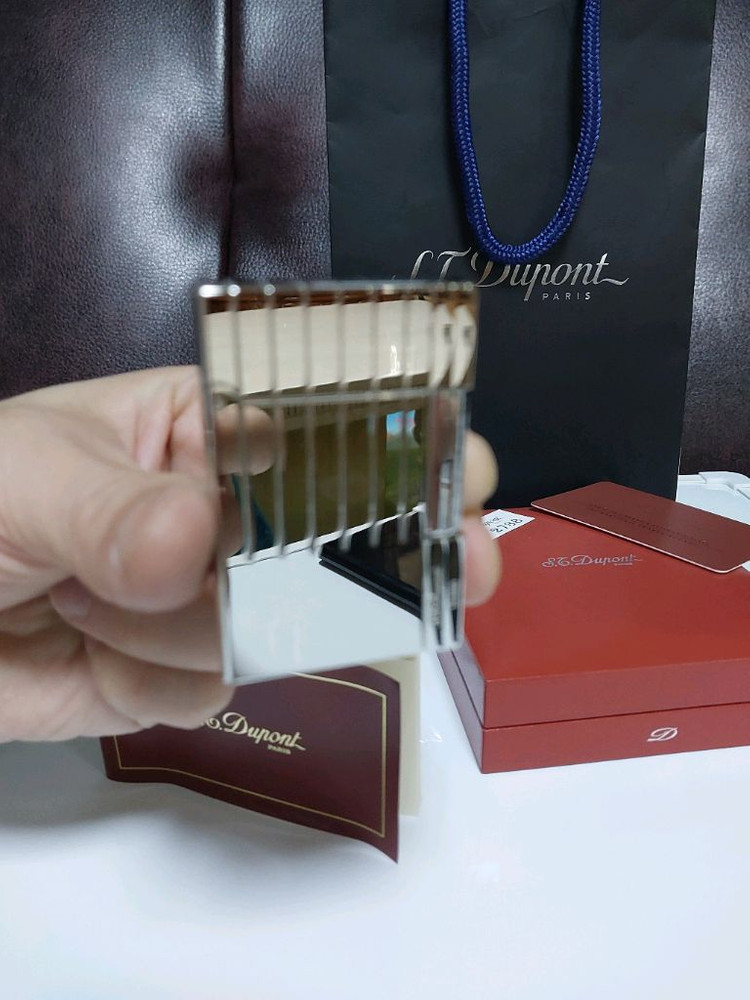 [새상품,백화점판] 듀퐁라이터 라인2 ca18315 개츠비 팔라듐 백금 듀퐁 라이타--2