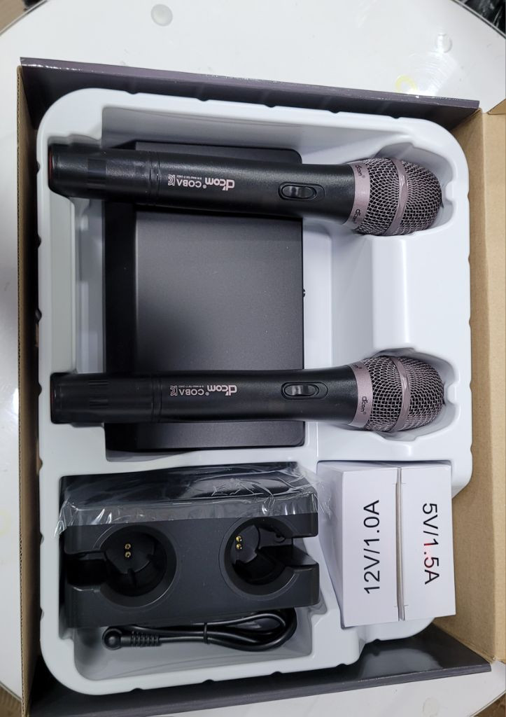 디컴 COBA 무선마이크(새상품)--1