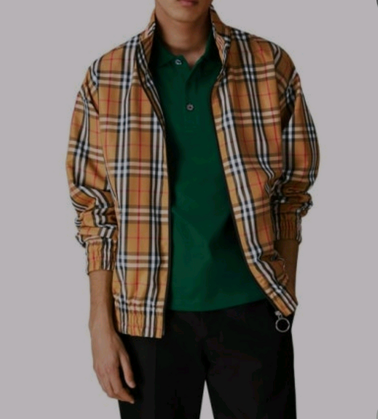 버버리 정품 뉴클래식 체크 바람막이 54--2