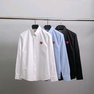 꼼데가르송 레드와펜 옥스포드 셔츠