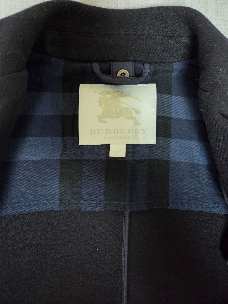 버버리키즈 코트 10Y--4