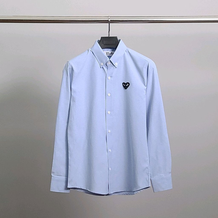 꼼데가르송 블랙와펜 옥스포드 셔츠--2