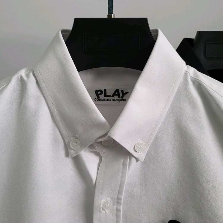 꼼데가르송 블랙와펜 옥스포드 셔츠--7