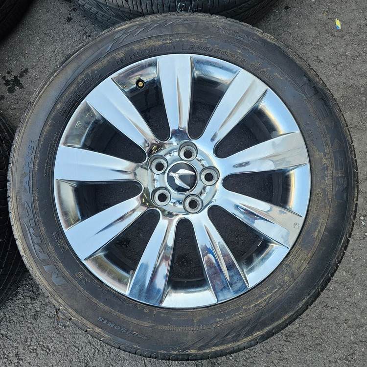 #에쿠스VI 18인치 중고 휠타이어세트 팝니다.245 50 18--2