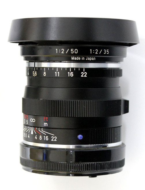 칼자이즈 플래너 carl zeiss planar f2 50mm zm 렌즈 검은색--1