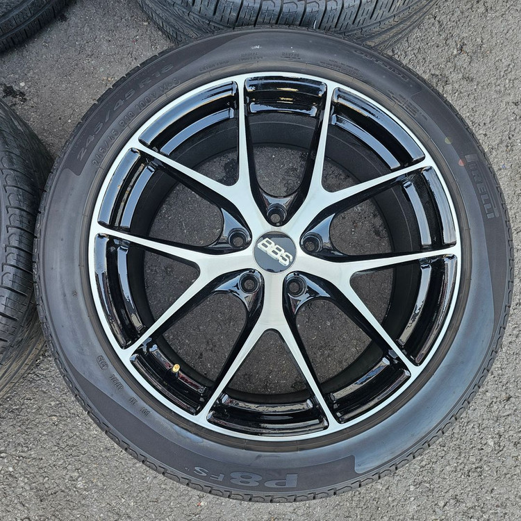 #BBS ST 18인치 휠타이어 세트 팝니다.245 45 18--2