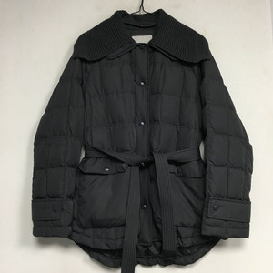 23 VOV 보브 니트카라 퀼팅 구스 패딩 55